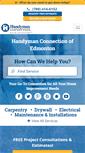 Mobile Screenshot of edmonton.handymanconnection.com