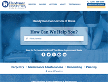 Tablet Screenshot of boise.handymanconnection.com