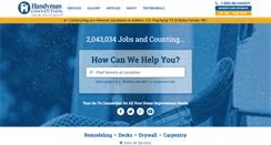 Desktop Screenshot of handymanconnection.com