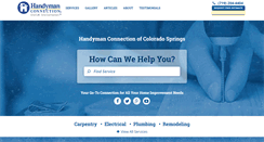 Desktop Screenshot of colorado-springs.handymanconnection.com