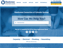 Tablet Screenshot of colorado-springs.handymanconnection.com