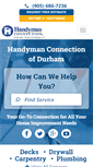 Mobile Screenshot of durham.handymanconnection.com