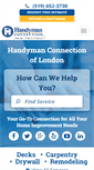 Mobile Screenshot of london.handymanconnection.com