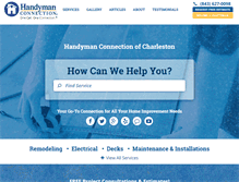 Tablet Screenshot of charleston.handymanconnection.com